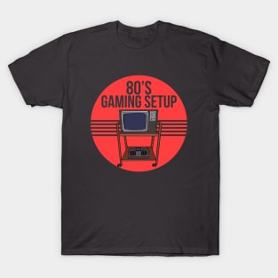 80's Gaming Setup T-Shirt